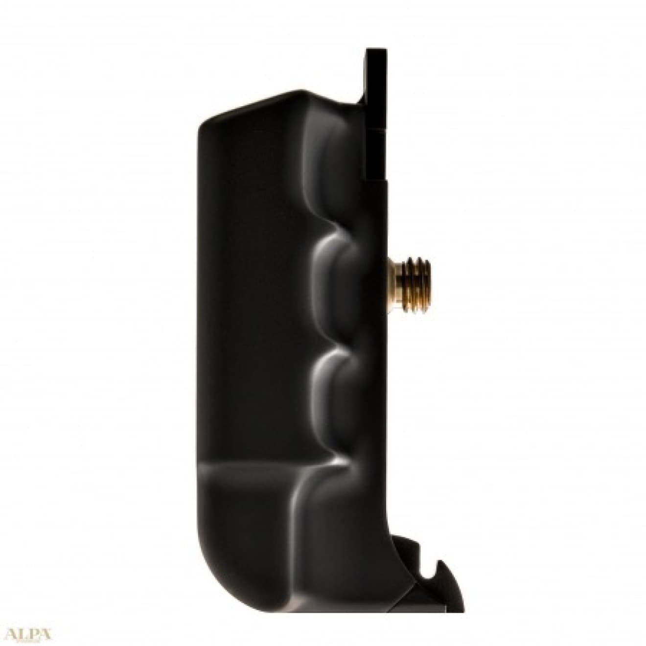 ALPA 12 TC handgrip right, black softtouch synthetic
