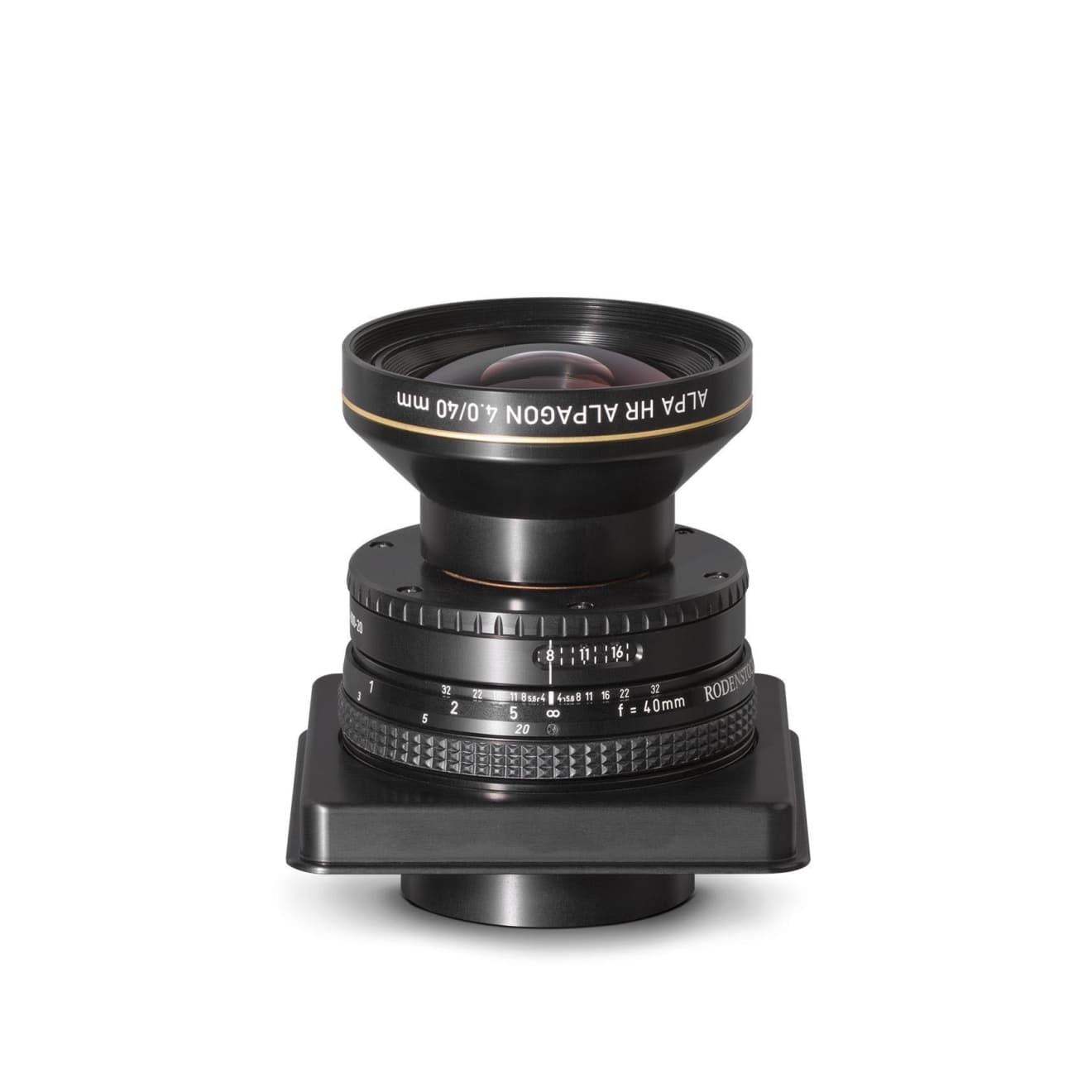 Rodenstock / ALPA HR Alpagon 4.0/40 mm, SB17, in Aperture Unit