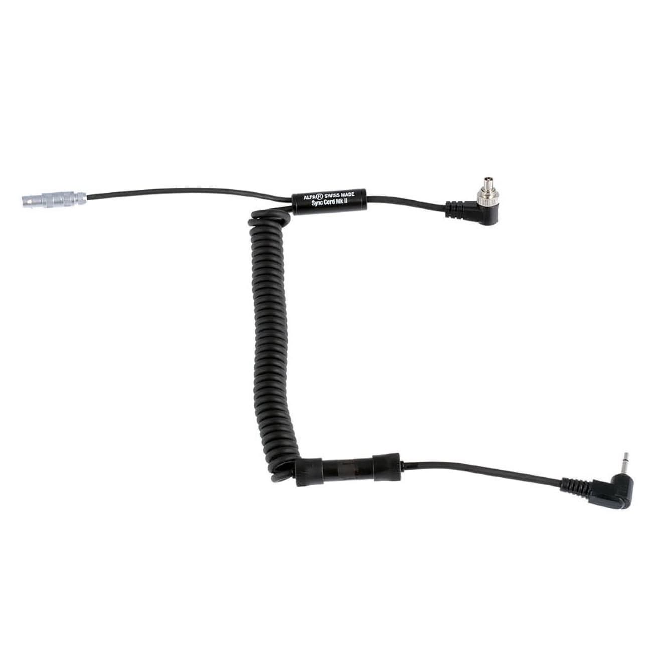 ALPA Sync Cord Mark II for Digital Backs using MiniJack mono 2.5 mm connector